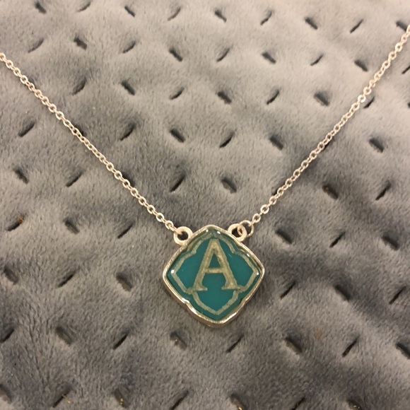 Preppy Lil’ Enamel Initial Necklaces,NWT - Picture 6 of 6